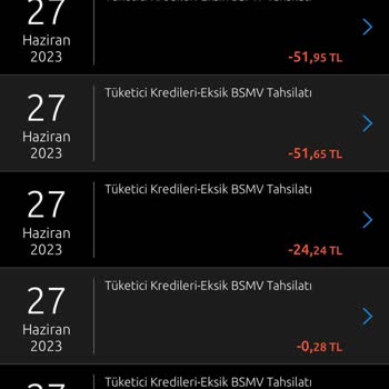 Yapı Kredi Bankası Tüketici Kredileri Eksik BSMV Tahsilatı