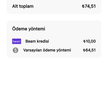 Beam Scooter Park Ücreti Alındı, Yardım Ve İade Talebi