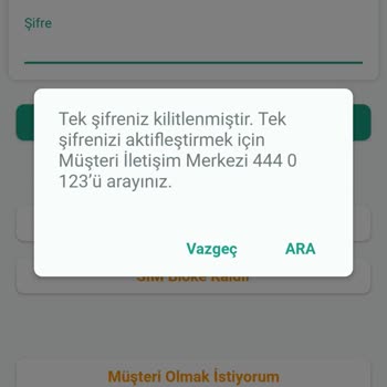 Kuveyt Türk Kuveyt Turk Tek Şifre