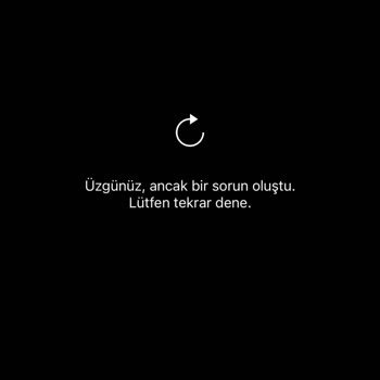Instagram Bağlantı Hatası!