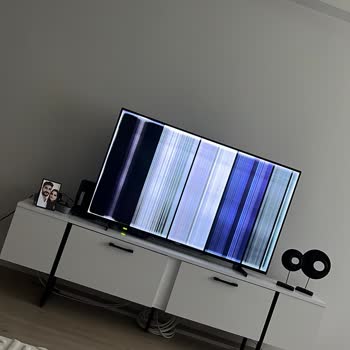 20 Günlük Vestel Televizyonun Paneli Yandı