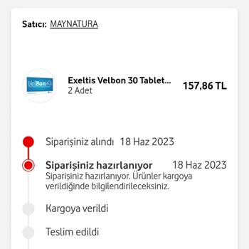 Vodafone Her Şey Yanımdadan Yapılan Alışveriş Pişmanlığı