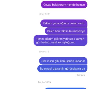 Tuba Mutioğlu İade Veya Değişim Yapmaması