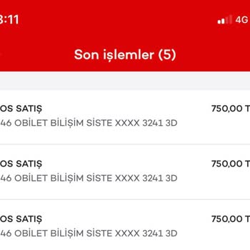 Obilet Fazla Para Kesildi