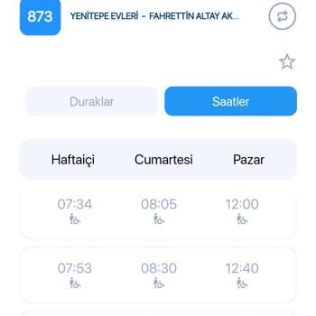 İzmir Eshot 873 Numaralı Otobüs Hattı!