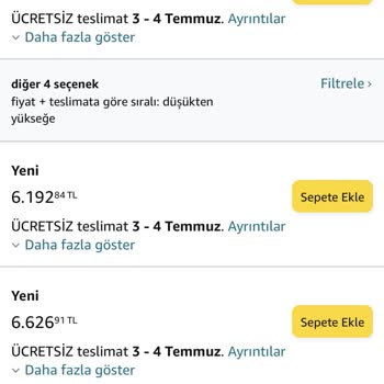 Amazon Stokta Olmayan Ürünü Sattı. 1 Aydır Ürünü Kargolamadı.