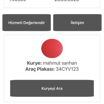 Bir Günde Kargo Kuryenin Müşteriye Sormadan Kargoyu İptal Etmesi