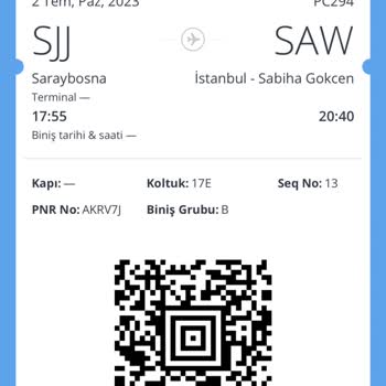 Pegasus Koltuk Numarası Mağduriyeti