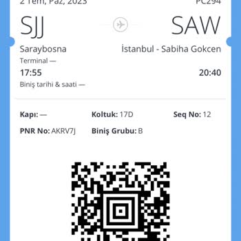 Pegasus Koltuk Numarası Mağduriyeti