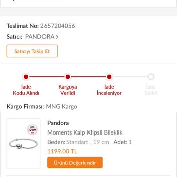 Trendyol Express Trendyol Kafasına Göre İade Süreci Başlatmış