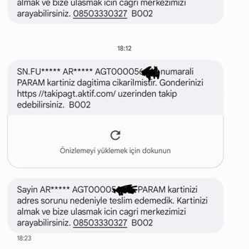 AGT Kurye Kasıtlı Olarak Kartımı Teslim Etmiyor!