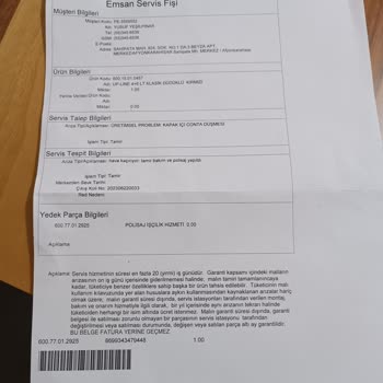 Emsan Mutfak Daha Bir Kere Kullanılan Düdüklü Tencere Tamir Görüyor