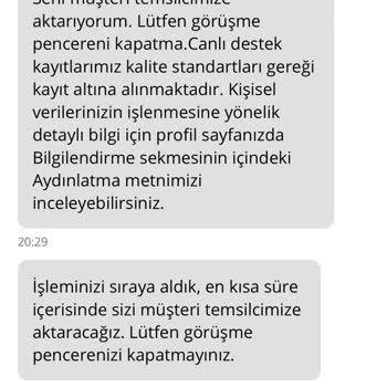 Bisu Su Getirmiyor Ve Geri Ücretinizi İade Etmiyor