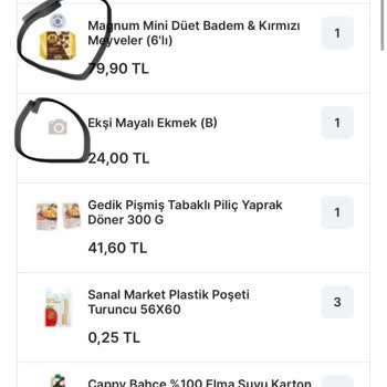 Migros Sanal Market Eksik Getirilen Sipariş Ve Geri Dönüş Yapılmaması!