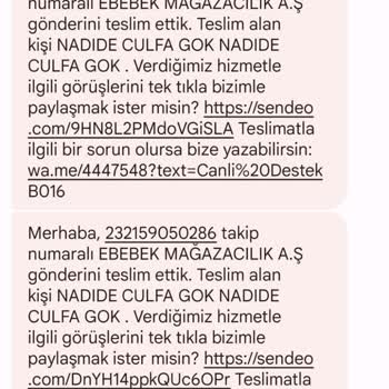 Sendeo Ürün Teslim Edilmeden Teslim Edildi Mesajı Geldi