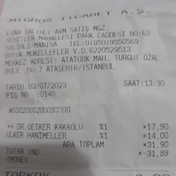 Migros'ta Gerçekleşmeyen Kampanya