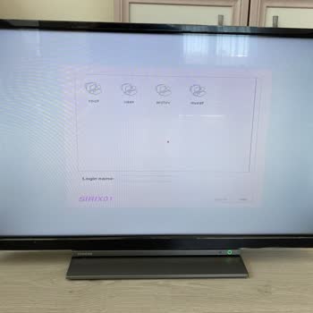 Toshiba TV 32 İnc TV PC Bağlantı Sorunu