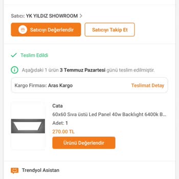 Aras Kargo Kargomu Adresime Teslim Etmiyor, Teslim Etmiş Gösteriyor.