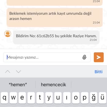 Trendyol Firma Şikayeti Hakkında Yetkili Talebi Ve Kaydımın Çözümlenmemesi