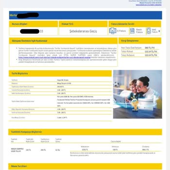 Turkcell 15 GB Mega Sürpriz Paketine Numara Taşıma Sorunu