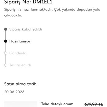 Mango Alışverişi Kargoya Verilmedi