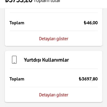 Vodafone Katlanarak Artan Faturalar