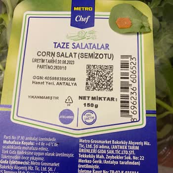 Metro Grossmarket Yeşilliklerden Böcek Ve Böcek Yumurtası Çıkıyor