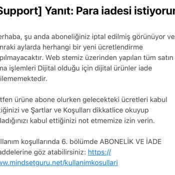 Kitup Para İadesi Sorunu