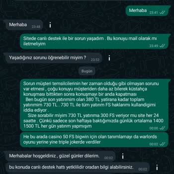 Sekabet.com Canlı Destek