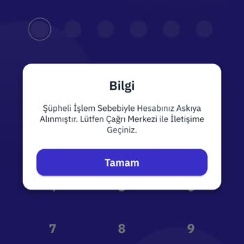 Money Pay Hesabımı Askıya Aldı