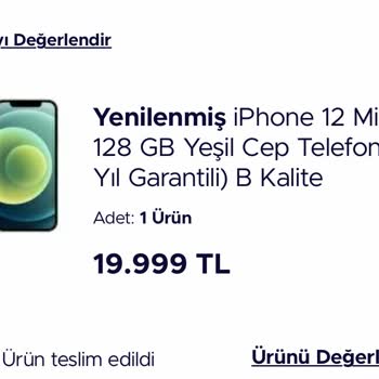 HB Bilişim Yeşil Yerine Beyaz İphone