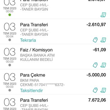 Garanti Bankası Hesabımdan Aniden Çekilen 33.000 TL