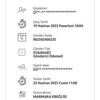 Yurtiçi Kargo Teslim Edilmemiş Ürün