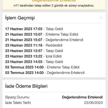N11 Ve Sendeo Kargo Sorunu