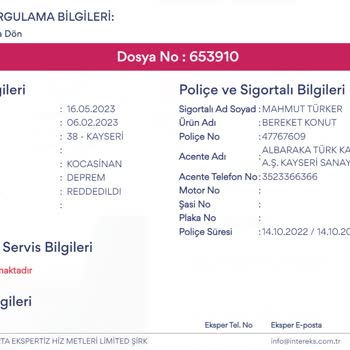 Bereket Sigorta Konut Poliçesi Mağduriyeti