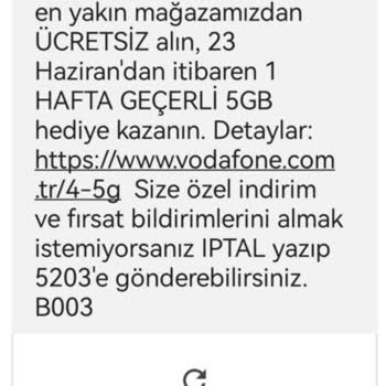 Vodafone Bedava Sim Kart Ama Para Vermeyince Bayi Parasız Vermedi