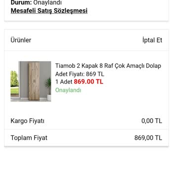 A101 1 Ay Süren Kargom