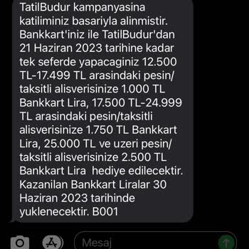 Tatilbudur Ziraat Kart ParaPuan Yalanı