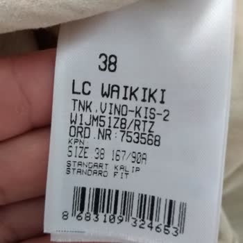 LCW Tuniğin Kumaşı Ezildi