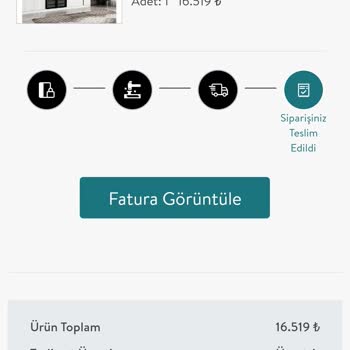 Vivense Gardırop Teslim Edilmiyor
