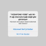Vodafone Net Sürekli İnternet Yok Uyarısı