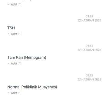 E-Nabız Sistemine Sonuç Düşmemiş!