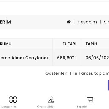 Geldimarket.com Sipariş İptal İade Parası