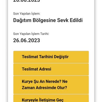 AGT Kurye Teslimat Sorunu