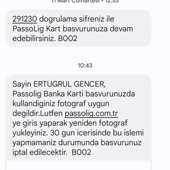 Passolig Kabul Edilmeyen Fotograf Yerine Yenisinin Eklenmesi