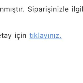 Yataş Ürünümüz Teslim Edilmiyor!