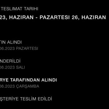 Hoopkapıda Sipariş Teslim Edilmemesi