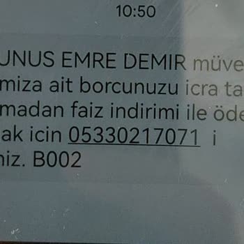 Global Satış İcra Mesajı "gmz Hukuk"