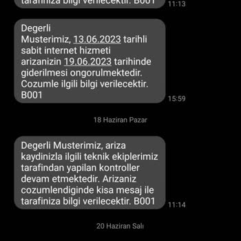 Türk Telekom Telefon Ve İnternet Arızası