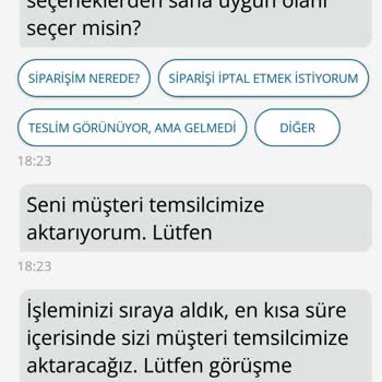 Bisu Teslim Edilmeyen Ürünleri Teslim Edildi Olarak Gösteriyor
